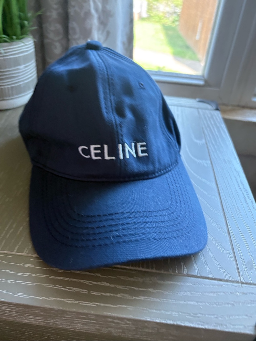 FASHION Navy Logo Baseball Cap - Picture 2 of 9